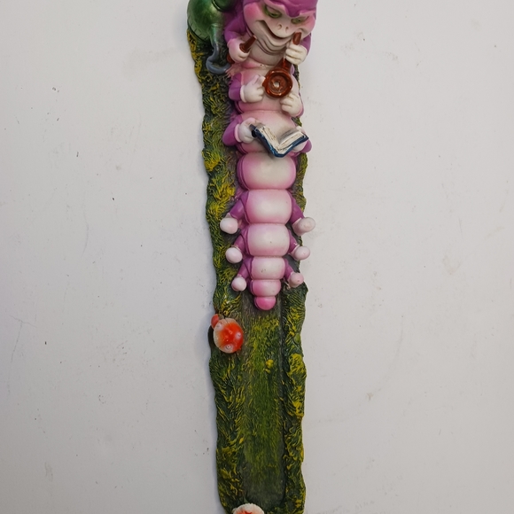 Alice in Wonderland Caterpillar Mushroom Incense Stick holder home fragrence - Picture 8 of 10